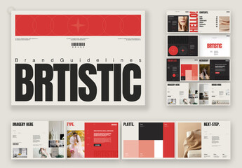 Brand Guideline Brochure Template