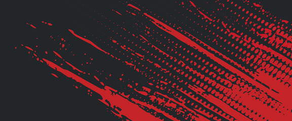 Background, contrast red and black color abstract template for business design. Technology style. You can use it for advertising, sports posters, templates, business presentations. Vector illustration
