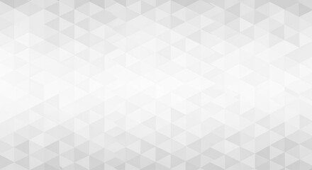 Geometric Triangle Pattern in Shades of Gray and White Modern Textured Design