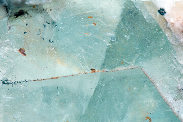 Close up of crystal shards healing quartz geological natural healing stone