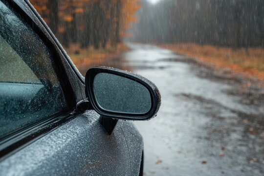 Automotive Window Defroster Cleaner for Winter Use