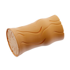 Firewood 3d illustration