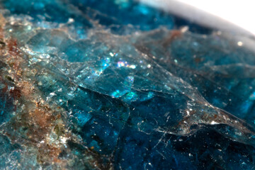 Close up of crystal shards healing quartz geological natural healing stone