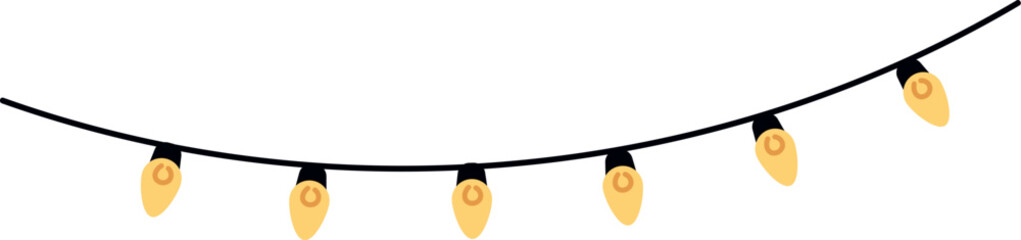 Hanging Festive String Lights