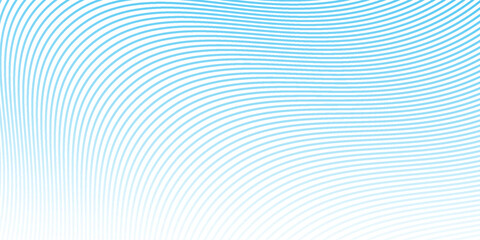 Abstract blue wave lines pattern on white background with godd space for your text art. modern texture