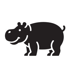 Animal silhouette collection. Set of black animal silhouette. Animal icons.