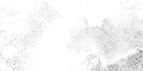 Scratched grunge urban background texture vector. Grunge black and white retro noise with vintage dust and scratched texture. dust film grunge overlay on white background grain noise particles.