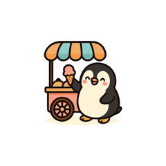 PENGUIN ICE CREAM SELLER