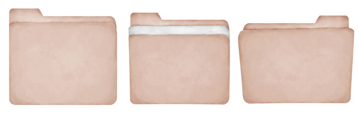 icon folder computer file ,blank card holder