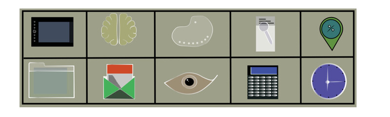 Naklejka premium Flat web icons