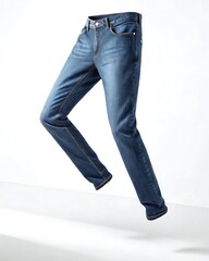 Commercial Denim Jeans Mockup – Floating Mannequin Effect