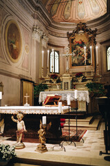 interior of church