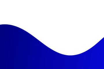 Blue curved wave background design for business banners, web layouts, and modern digital presentations