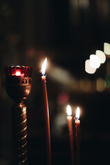 candles in the night