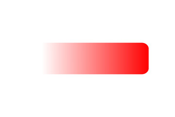 Red rounded rectangle gradient shape