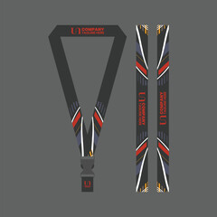 Office and company ID card lanyards 