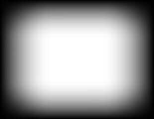 Vignette edges on transparent background in 16:9 aspect ratio PNG