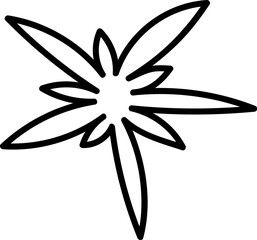 Simple Snowflake Doodle