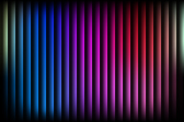 Obraz premium Vibrant vertical stripes of blue purple and red light create a mesmerizing abstract gradient effect
