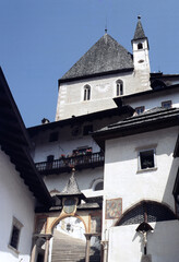 San Romedio, historic sanctuary in Trento province, Italy