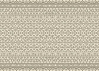 damask traditional border pattern vector seamless, elegant damask traditional floral border pattern vector for wallpaper,  textile or background