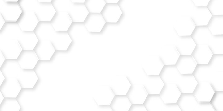 Geometric abstract hexagon technology background.. Abstract honeycomb background.. Vector illustration of hexagons pattern, Creative idea for medical technology or science design.
