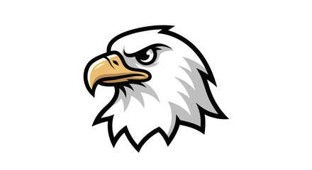 Majestic Eagle Head - A Symbol of Strength and Freedom.