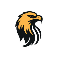 Eagle vector icon art illustration