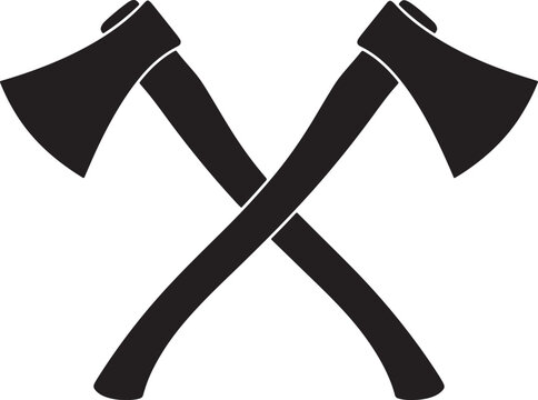 Crossed Axes clip art preview
