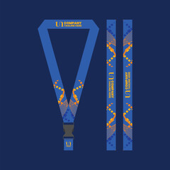 Office and company ID card lanyards 