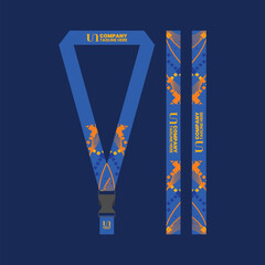 Office and company ID card lanyards 