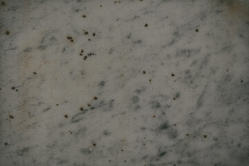 white gray marble texture with brown dirt rust spots