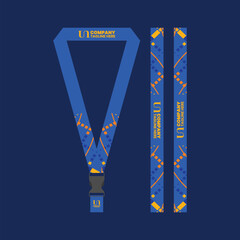 Office and company ID card lanyards 