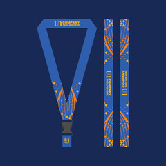 Office and company ID card lanyards 