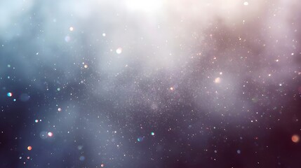 Abstract Sparkling Glitter Dust Bokeh Light Background Dreamy Luxury