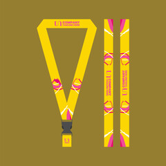 Office and company ID card lanyards 