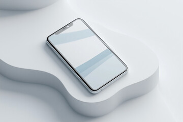 mobile phone on display 