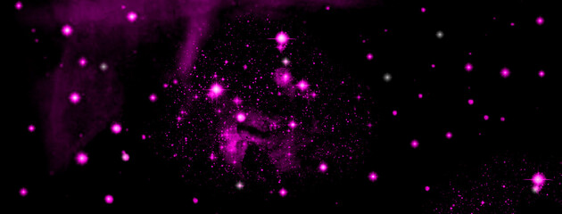 galaxy in a free space.