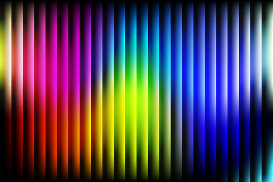 Vibrant vertical stripes of rainbow colors create a mesmerizing abstract background pattern