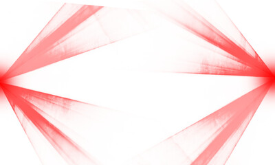 png Abstract red laser beams converging creating a symmetrical pattern suitable for technology or futuristic backgrounds