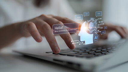 Conversational AI assistant enhances chatbot interaction. AI assistant supports queries, answers instantly, AI assistant improves experience, and AI assistant drives engagement. Latch