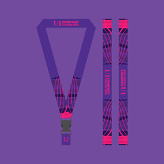 Office and company ID card lanyards 