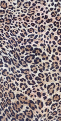 Luxury leopard background. Wild tiger pattern. Pantera animal print. Cheetah print. Snow leopard fur. © Feoktistova