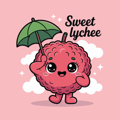 Naklejka premium A cute and funny cartoon vector illustration of a sheep or lamb holding a pink heart, perfect for a baby card or Valentine's design