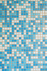 light blue sky mosaic tiles texture and background