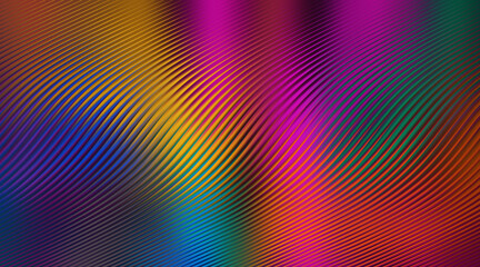 Colorful abstract background with a harmonious blend of vibrant hues creating a visually appealing and dynamic design element