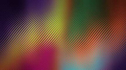 Vibrant and dynamic abstract background with a mesmerizing blend of colors and subtle textured lines