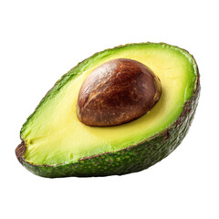Sliced avocado with seed png fruit png healthy png green png fresh png tropical png food png nutrition png halves png pit png transparent background image