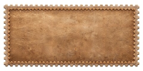 Rustic textured background with decorative stitched border