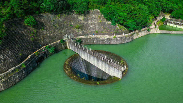 Aug 9 2025 Morning Glory Spillway at Shing Mun Reservoir